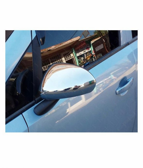FAMS OTO AKSESUAR Opel Corsa D Krom Ayna Kapağı 2 prç. 2007-2014 Arası P. Çelik - 2