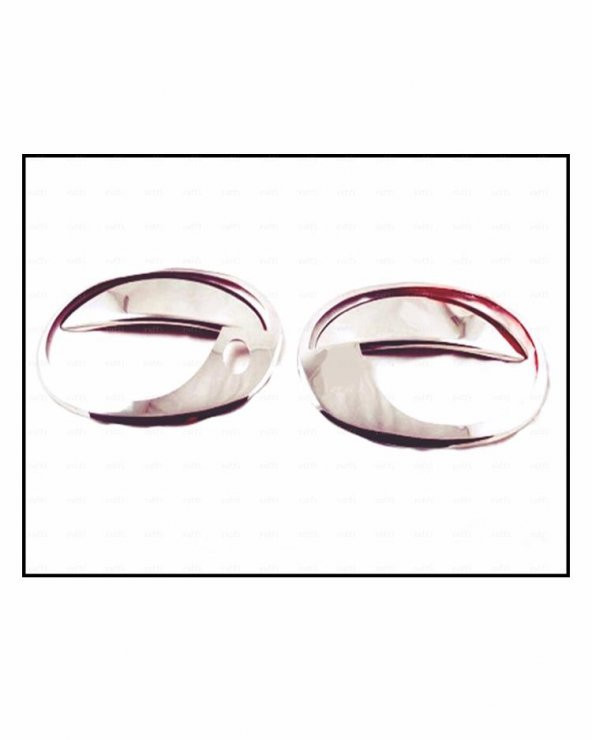 FAMS OTO AKSESUAR Opel Corsa C Krom Kapı Kolu+Çerçeve 2 Kapı 2000-2007 P. Çelik - 2