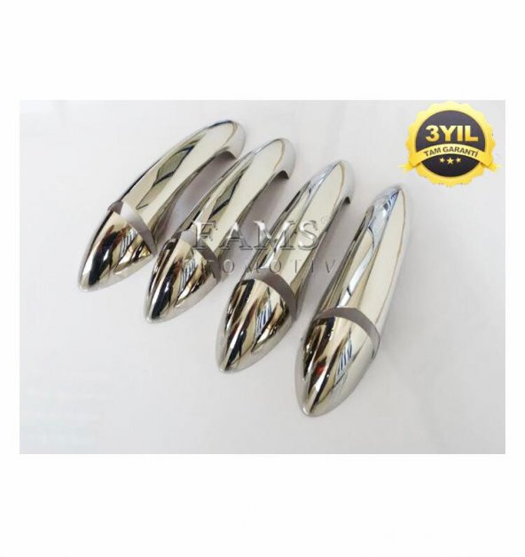 FAMS OTO AKSESUAR Opel Astra K Krom Kapı Kolu 4 Kapı  2015 Üzeri Paslanmaz Çelik ürün görseli