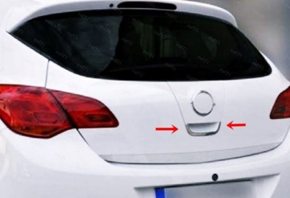 FAMS OTO AKSESUAR Opel Astra J HB Krom Bagaj Açma 2009-2015 P. Çelik