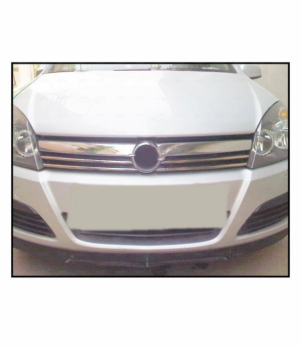 FAMS OTO AKSESUAR Opel Astra H Krom Ön Panjur 4 prç. 2004-2010 Arası P. Çelik - Resim 2