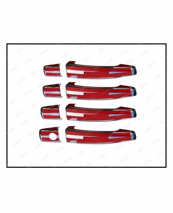 FAMS OTO AKSESUAR Opel Astra H Krom Kapı Kolu 4 Kapı 2004-2010 P. ÇELİK - Resim 2