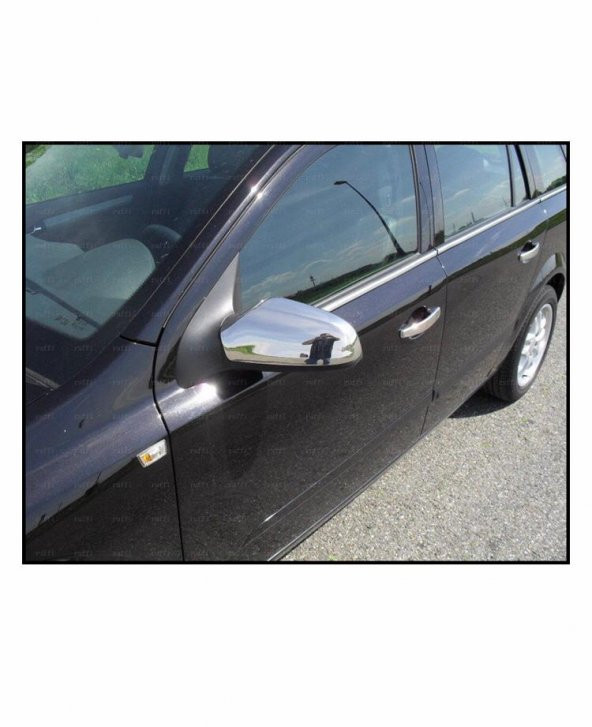 FAMS OTO AKSESUAR Opel Astra H Krom Ayna Kapağı 2 prç. 2004-2010 Arası P. Çelik - Resim 2