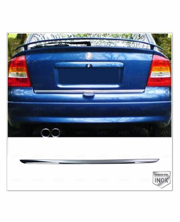 FAMS OTO AKSESUAR Opel Astra G Krom Bagaj Alt Çıtası 1998-2005 P.Çelik