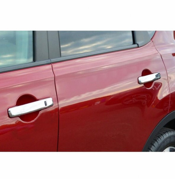 FAMS OTO AKSESUAR Nissan Qashqai Krom Kapı Kolu 4 Kapı 2007-2014 P. ÇELİK SENSÖRLÜ - 2