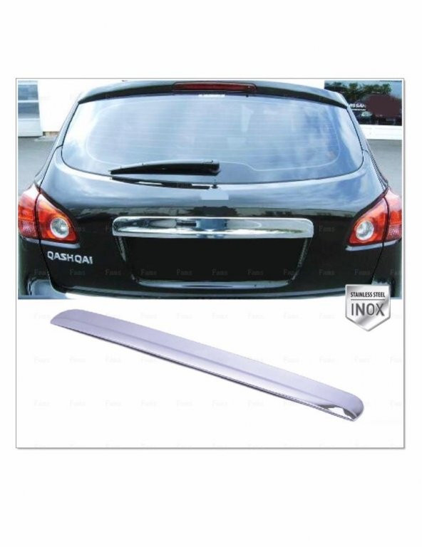 FAMS OTO AKSESUAR Nissan Qashqai Krom Bagaj Çıtası 2007-2014 P. Çelik