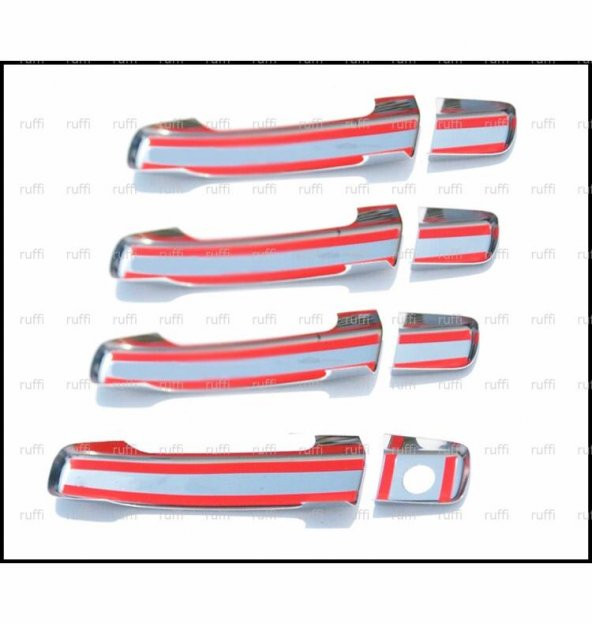 FAMS OTO AKSESUAR Nissan Qashqai Krom Kapı Kolu 4 Kapı 2007-2014 P. ÇELİK - 3