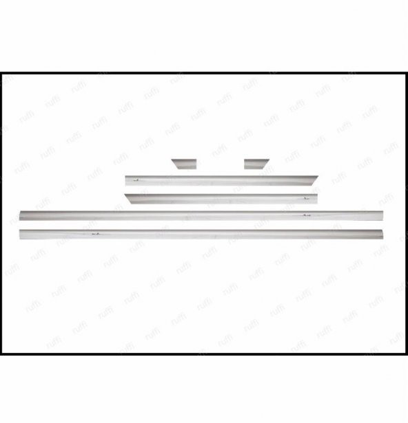 FAMS OTO AKSESUAR Nissan Qashqai +2 Krom Yan Kapı Çıtası 6 prç. 2007-2009 P. Çelik - 2