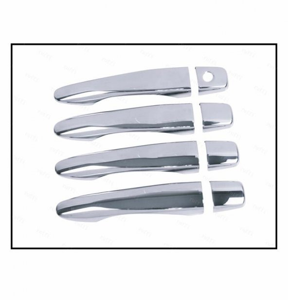 FAMS OTO AKSESUAR Nissan Qashqai Krom Kapı Kolu 4 Kapı 2014 Üzeri P. ÇELİK - Resim 3