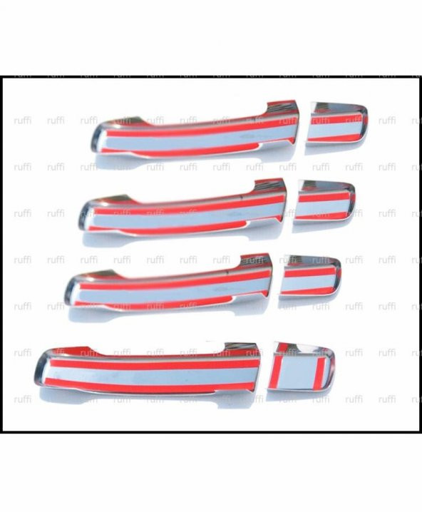 FAMS OTO AKSESUAR Nissan Navara Krom Kapı Kolu 4 Kapı 2006-2015 ARASI P. Çelik - Resim 3