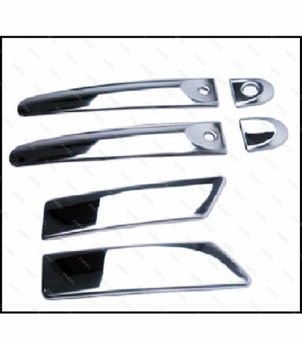 FAMS OTO AKSESUAR Nissan Juke Krom Kapı Kolu  4 kapı 2010 Üzeri (Sensörlü) - Resim 2