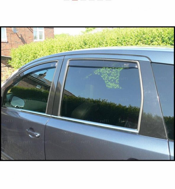 FAMS OTO AKSESUAR Nissan Note Krom Cam Çıtası 4 Kapı 2006-2013 arası Paslanmaz Çelik - 2