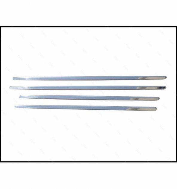 FAMS OTO AKSESUAR Nissan Note Krom Cam Çıtası 4 Kapı 2006-2013 arası Paslanmaz Çelik - 3