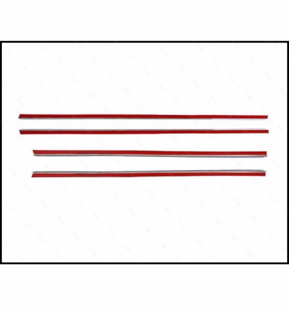 FAMS OTO AKSESUAR Nissan Note Krom Cam Çıtası 4 Kapı 2006-2013 arası Paslanmaz Çelik - 4