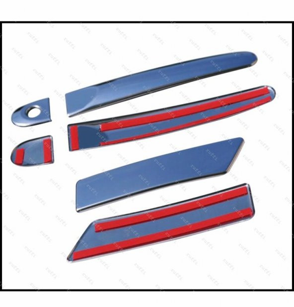 FAMS OTO AKSESUAR Nissan Juke Krom Kapı Kolu  4 kapı 2010 üzeri P. Çelik - Resim 3