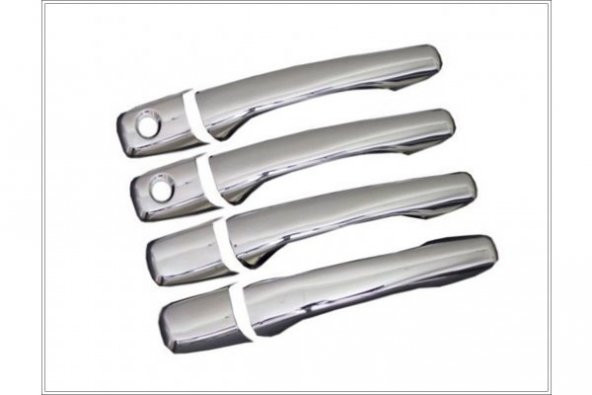 FAMS OTO AKSESUAR Mitsubishi Lancer 9 Krom Kapı Kolu 4 Kapı 2000-2007  Paslanmaz Çelik