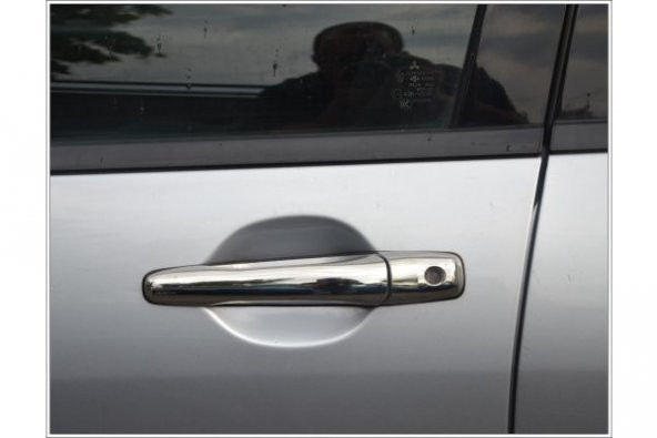 FAMS OTO AKSESUAR Mitsubishi Lancer 9 Krom Kapı Kolu 4 Kapı 2000-2007  Paslanmaz Çelik - 2