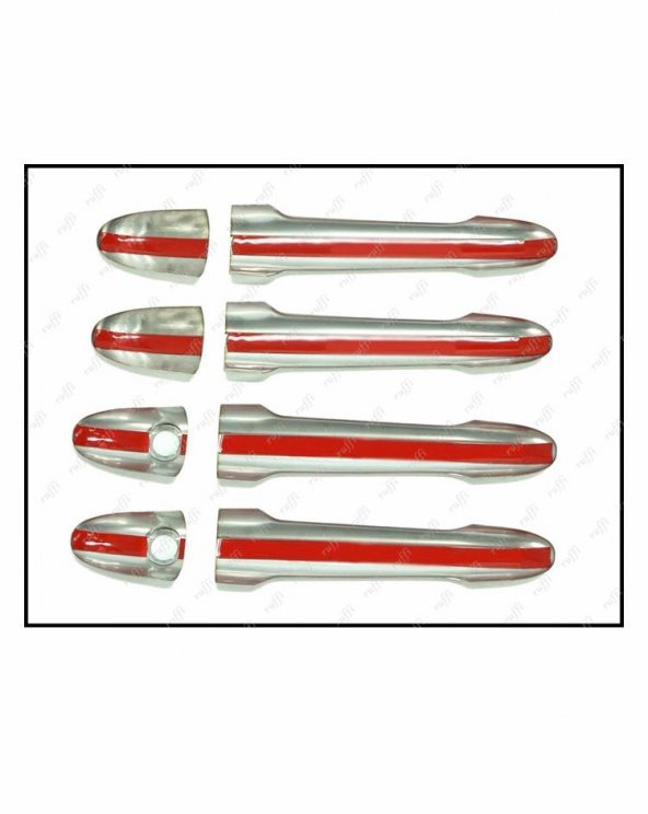 FAMS OTO AKSESUAR Mercedes Sprinter W906 Krom Kapı Kolu 4 Kapı 2006-2018 P. Çelik - Resim 2