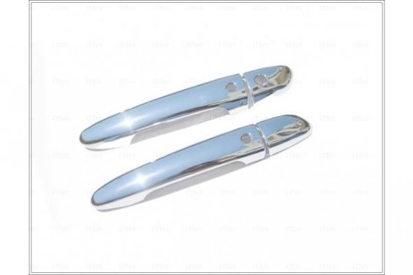 FAMS OTO AKSESUAR Mazda 2 Krom Kapı Kolu 2 Kapı 2007 Üzeri P. Çelik (SENSÖRLÜ) - Resim 3