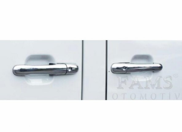 FAMS OTO AKSESUAR Mercedes  Vito W639 Krom Kapı Kolu 4 Kapı 2004-2014 (SENSÖRLÜ) - 1