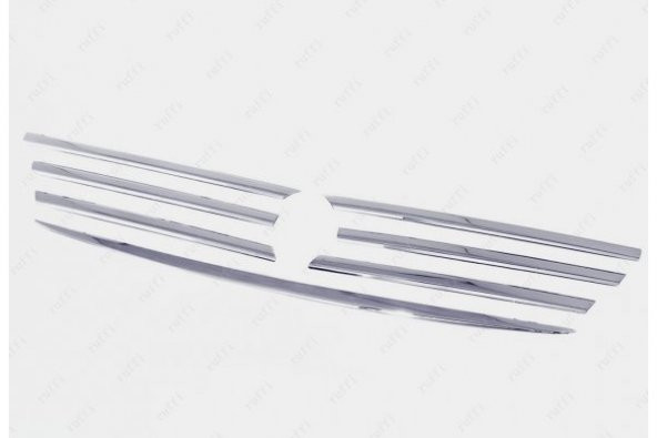 FAMS OTO AKSESUAR Mercedes Vito W639 Krom Ön Panjur 7 parça 2003-2010 Paslanmaz Çelik - 4