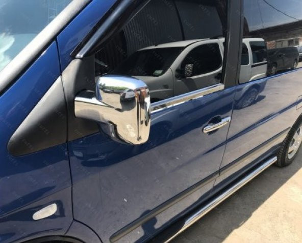 FAMS OTO AKSESUAR Mercedes  Vito W638 Krom Ayna Kapağı ABS 2 prç. 1999-2004 - Resim 5