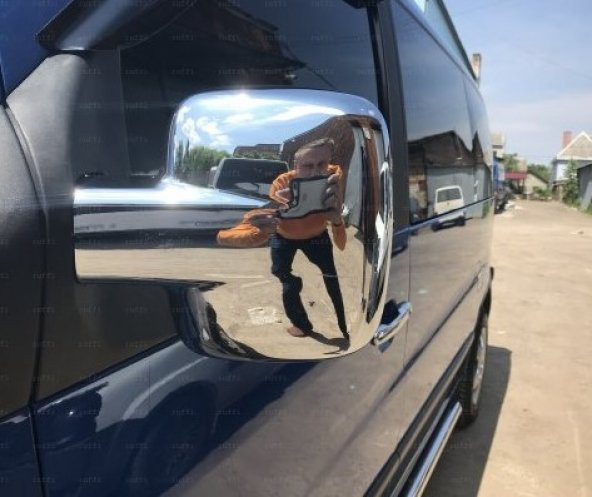 FAMS OTO AKSESUAR Mercedes  Vito W638 Krom Ayna Kapağı ABS 2 prç. 1999-2004 - Resim 6