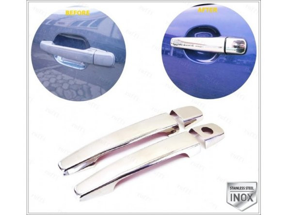 FAMS OTO AKSESUAR M. Benz SLK R170 Krom Kapı Kolu 2 Kapı 1996-2004 P. Çelik ürün görseli