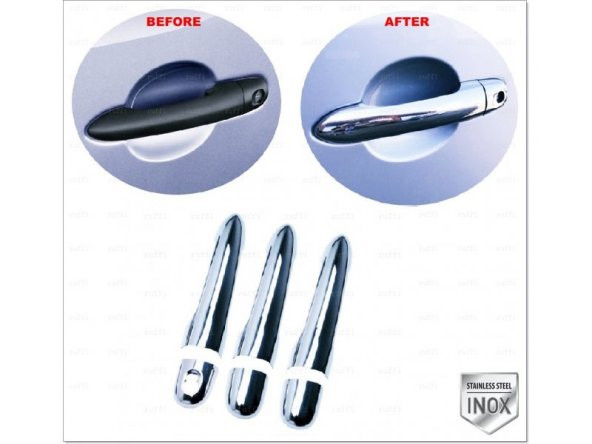 FAMS OTO AKSESUAR M. Benz Citan Krom Kapı Kolu 3 kapı 2013 Üzeri P. Çelik ürün görseli