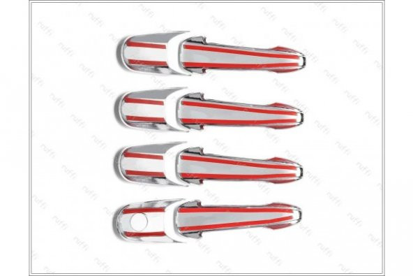 FAMS OTO AKSESUAR Lincoln MKZ Krom Kapı Kolu 4 Kapı 2007-2010 P. Çelik - Resim 4