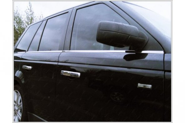 FAMS OTO AKSESUAR Land Range Rover 3 L322 Krom Cam Çıtası 6 parça 2002-2012 arası Paslanmaz Çelik - 2