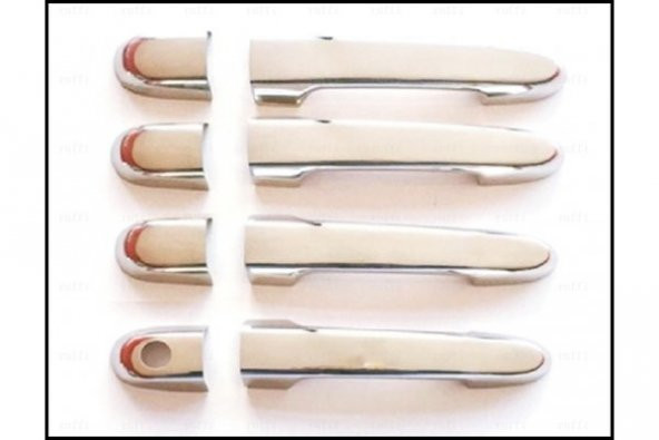 FAMS OTO AKSESUAR Kia Sportage Krom Kapı Kolu 4 Kapı 2004-2010 arası  Paslanmaz Çelik - Resim 4