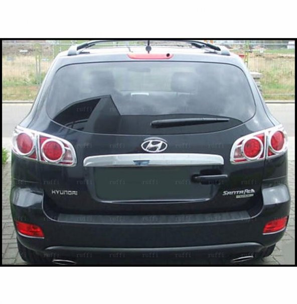 FAMS OTO AKSESUAR Hyundai Santa Fe Krom Bagaj Çıtası 2006-2012 arası P. Çelik - 2