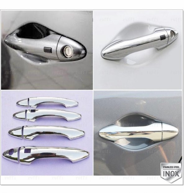 FAMS OTO AKSESUAR Hyundai İx35 Krom Kapı Kolu 4 Kapı 2010 Üzeri Paslanmaz Çelik ürün görseli