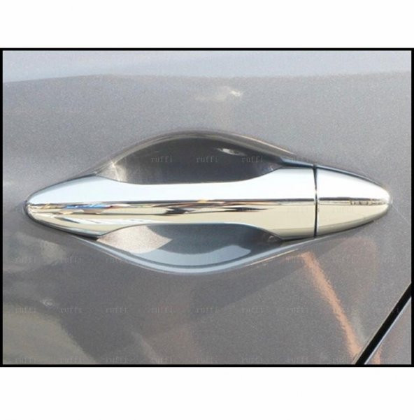 FAMS OTO AKSESUAR Hyundai İx35 Krom Kapı Kolu 4 Kapı 2010 Üzeri Paslanmaz Çelik - Resim 3