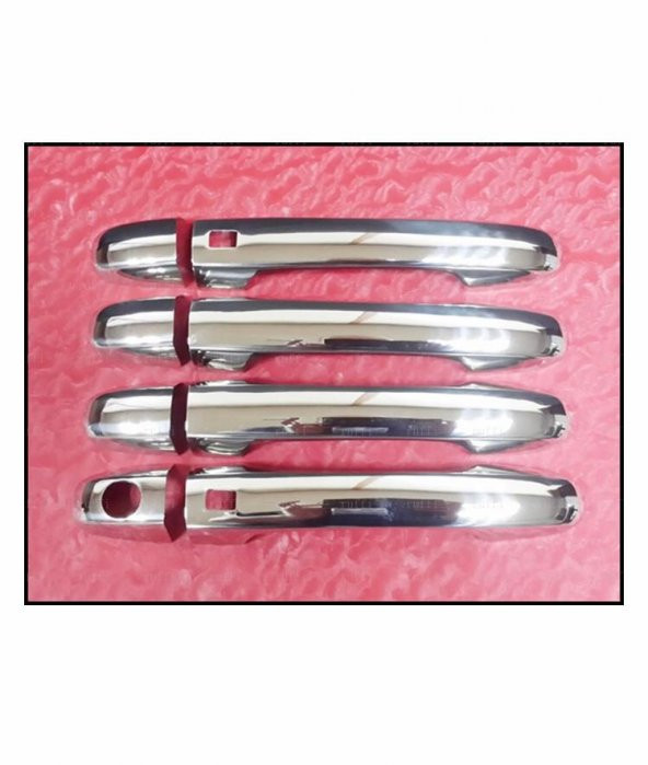 FAMS OTO AKSESUAR Hyundai i20 Krom Kapı Kolu 4 Kapı 2008-2014 P. Çelik (SENSÖRLÜ) - Resim 3