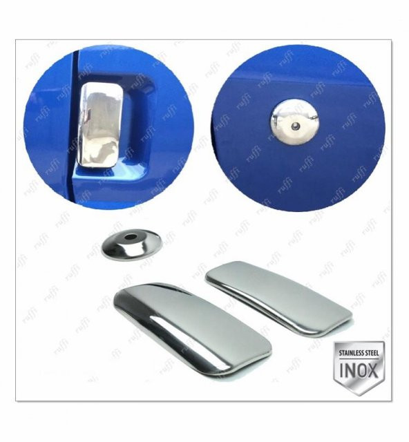 FAMS OTO AKSESUAR Ford Transit Krom Kapı Kolu 2 Kapı 3 prç. 2003-2014 arası P. Çelik
