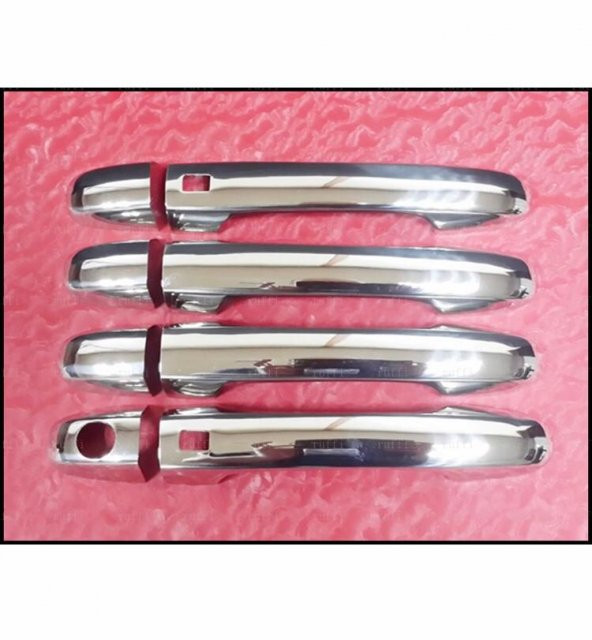 FAMS OTO AKSESUAR Hyundai i30 Krom Kapı Kolu 4 Kapı 2006-2012 ARASI P.Çelik SENSÖRLÜ - Resim 2