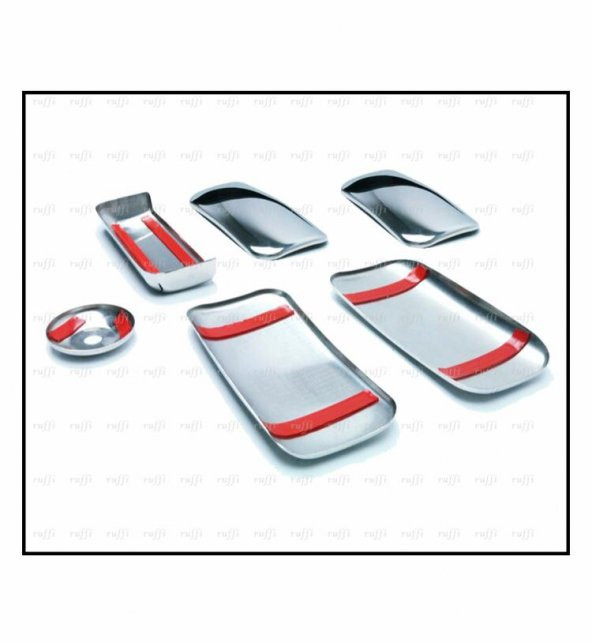 FAMS OTO AKSESUAR Ford Transit Krom Kapı Kolu 5 Kapı 6 prç. 2003-2014 arası P. Çelik - 3