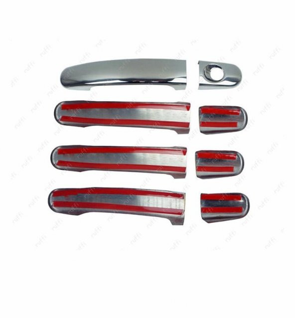 FAMS OTO AKSESUAR Ford Kuga Krom Kapı Kolu 4 Kapı 2008-2017 ARASI P. Çelik - Resim 4