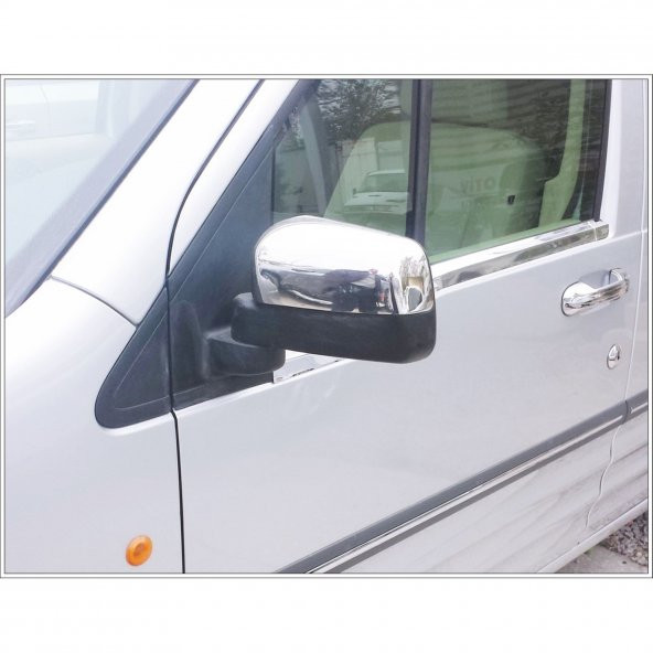 FAMS OTO AKSESUAR Ford Connect Krom Ayna Kapağı 2 prç.  2009-2014 Paslanmaz Çelik ürün görseli