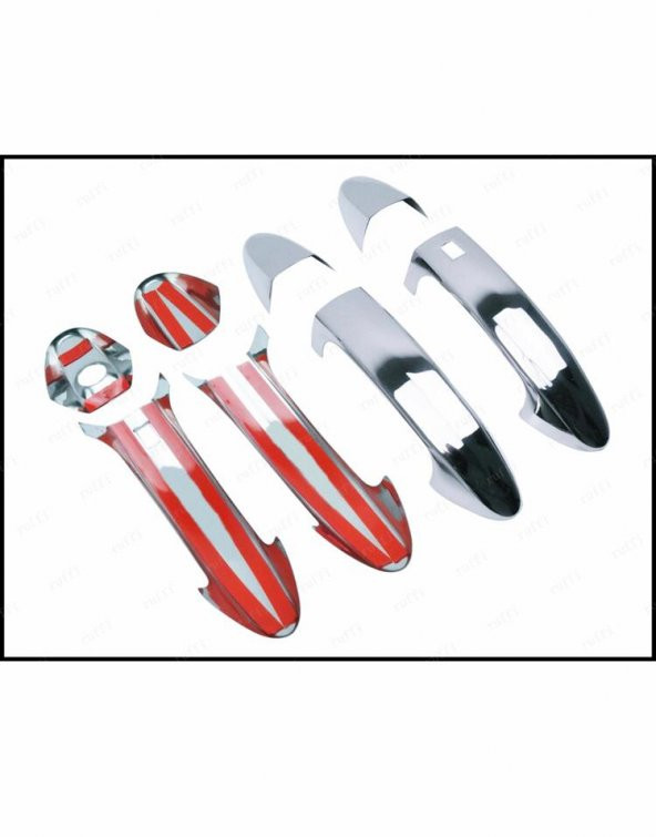 FAMS OTO AKSESUAR Ford B-Max Krom Kapı Kolu 4 Kapı 2012 Üzeri P. Çelik (SENSÖRLÜ) - Resim 2