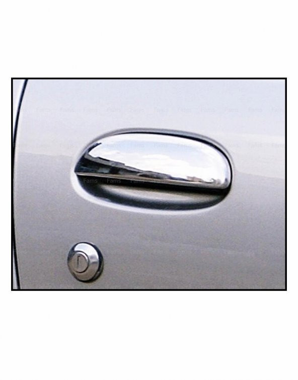 FAMS OTO AKSESUAR Fiat Palio Krom Kapı Kolu 2 kapı 1998 Üzeri P. Çelik - Resim 2