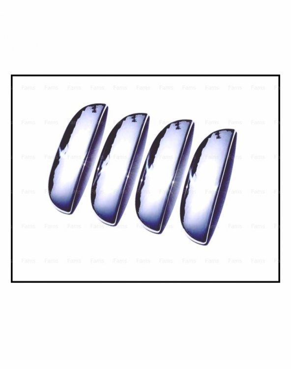 FAMS OTO AKSESUAR Fiat Palio Krom Kapı Kolu 4 kapı 1998 Üzeri P. Çelik - Resim 2