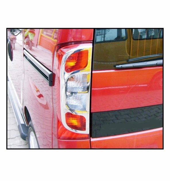 FAMS OTO AKSESUAR Fiat Fiorino Krom Stop Çerçeve 2 Parça 2008 Üzeri P.ÇELİK - 2