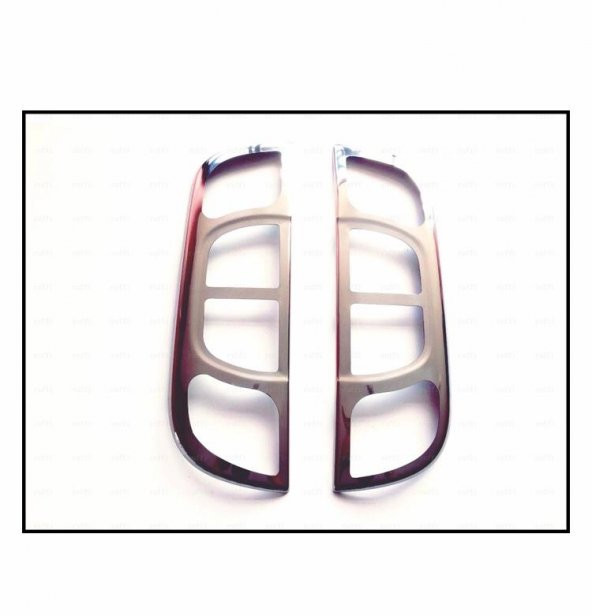 FAMS OTO AKSESUAR Fiat Fiorino Krom Stop Çerçeve 2 Parça 2008 Üzeri P.ÇELİK - 3