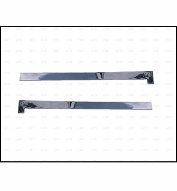 FAMS OTO AKSESUAR Fiat DOBLO Krom Sürgü Nikelajı 2 prç  2010-2022 P.ÇELİK - Resim 2