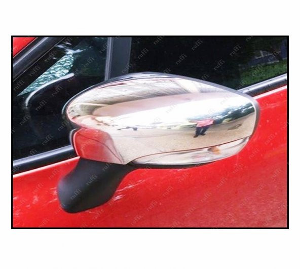 FAMS OTO AKSESUAR Renault Clıo 4 HB Krom Ayna Kapağı 2 prç. 2012 ve üzeri P.ÇELİK - Resim 3