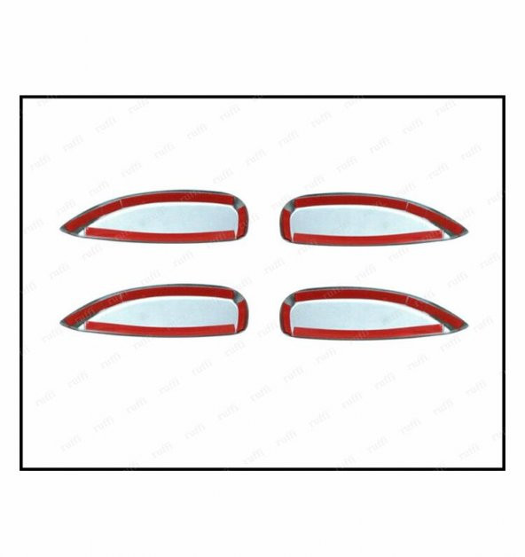 FAMS OTO AKSESUAR Dacia Sandero Stepway Krom Kapı Kolu 4 Kapı 2012 Üzeri PASLANMAZ ÇELİK - Resim 3