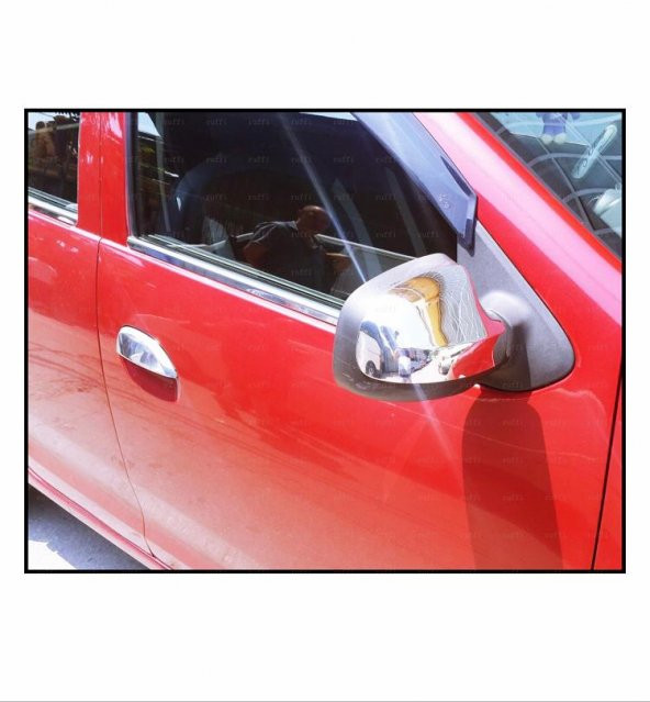 FAMS OTO AKSESUAR Dacia Sandero Krom Ayna Kapağı 2 prç. 2006-2012 P. Çelik - 2
